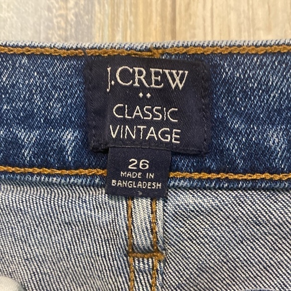 J.Crew Classic Vintage Skinny Straight Leg Jeans | Size 26 | NWOT - Picture 8 of 9